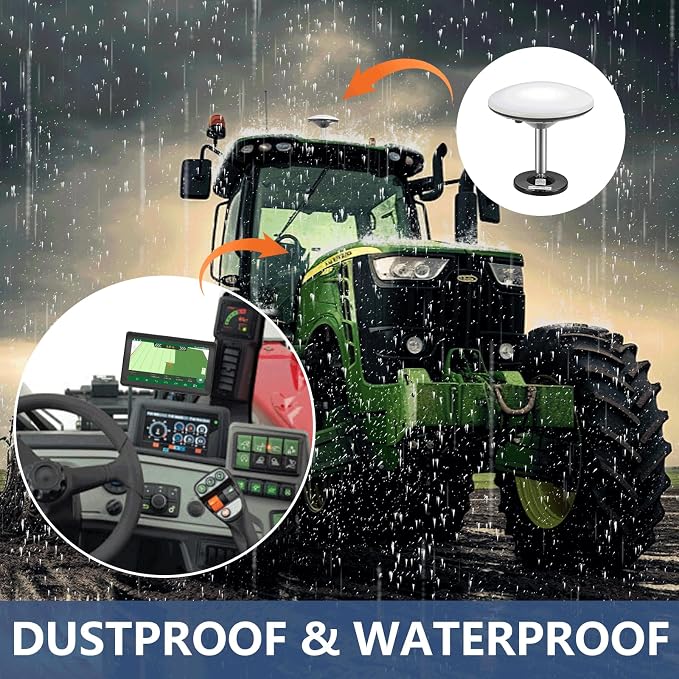 Tractor GPS Navigation System | 7-inch High-Accuracy GNSS Agricultural Navigator - Image 3