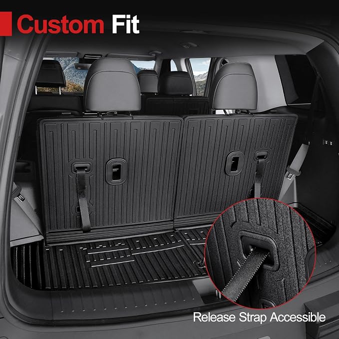 Cargo Mat for 2025 Hyundai Santa FE, All Weather TPE Cargo Mat - Image 5