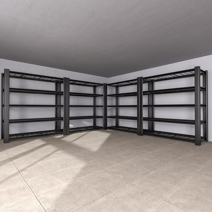 5-Tier Heavy Duty Garage Shelving Unit by Nexvrtau