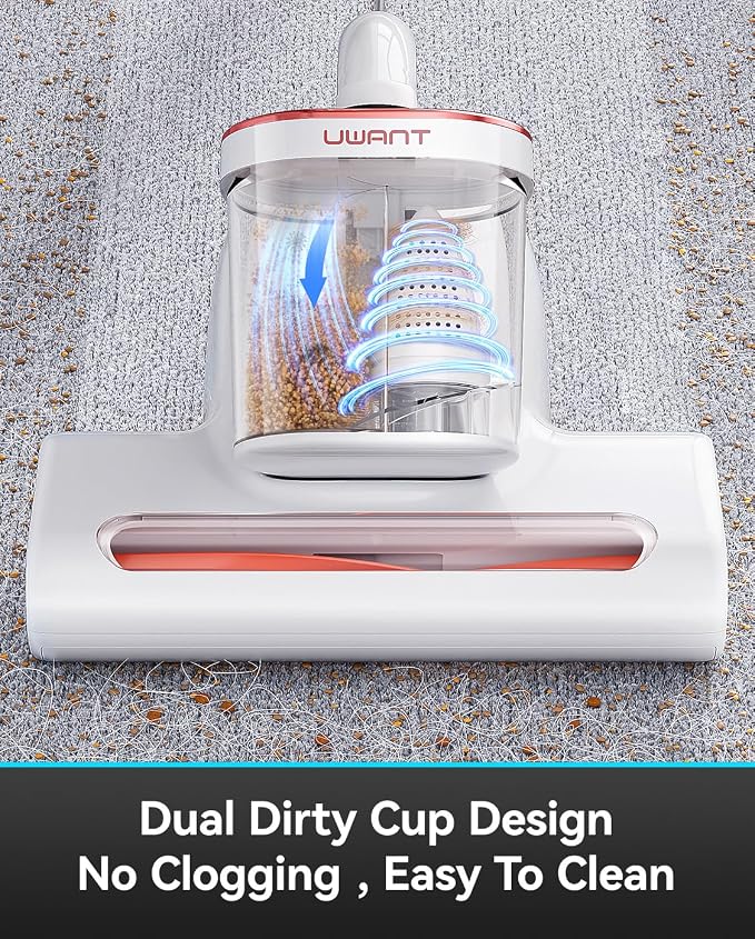 uwant Mattress Vacuum 450W 16Kpa 36000RPM/MIN Bed Vacuum - Image 5