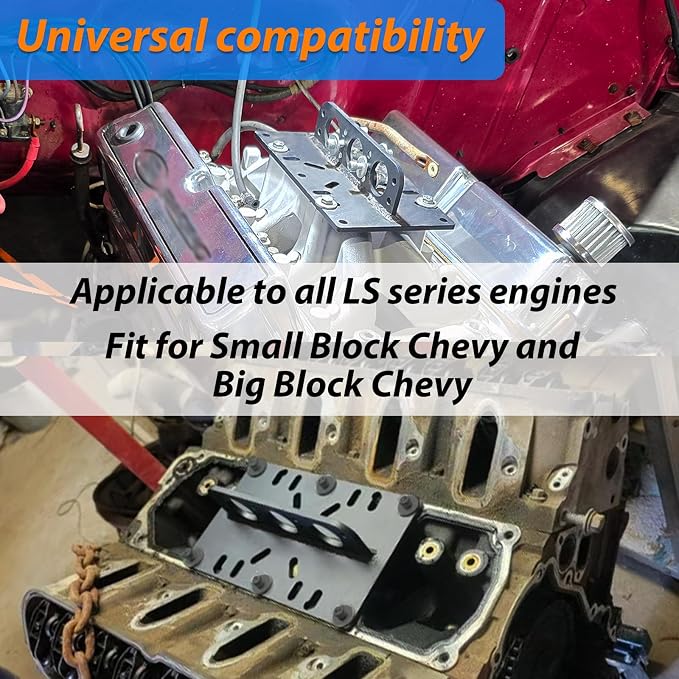 Engine Lift Plate Hoist Motor Engine Lift Bracket Carb Carburetor Hoist - Image 6