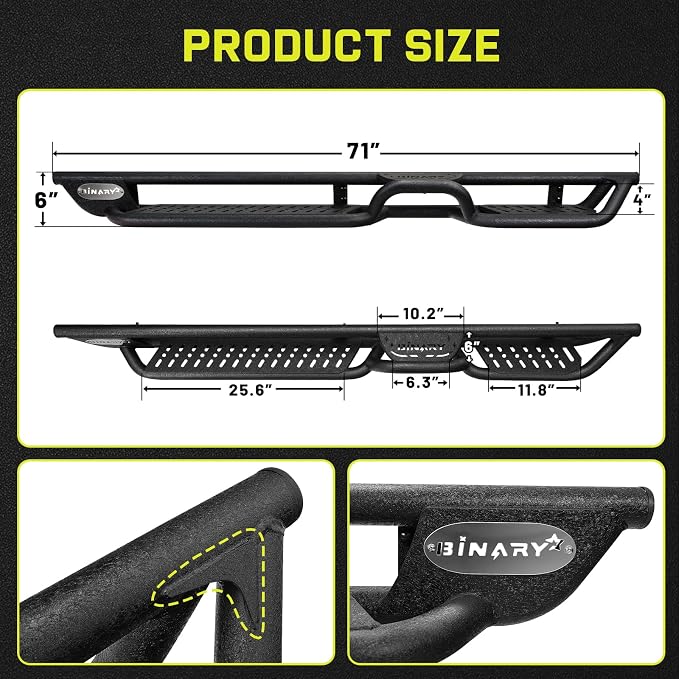 BINARY STAR Running Boards Compatible - Image 9