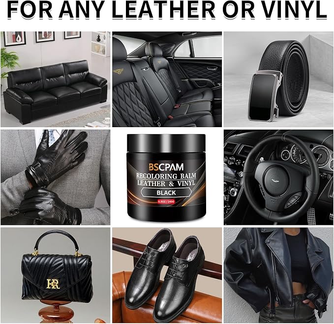 Black Leather Recoloring Balm - Image 2