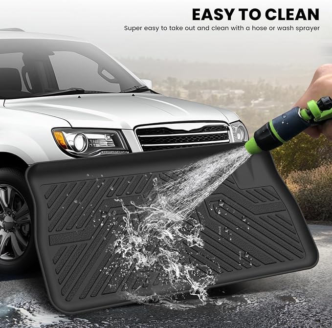 LASFIT Backrest&Trunk Mats Fit for Chrysler Town & Country 2008-2016/Dodge - Image 6
