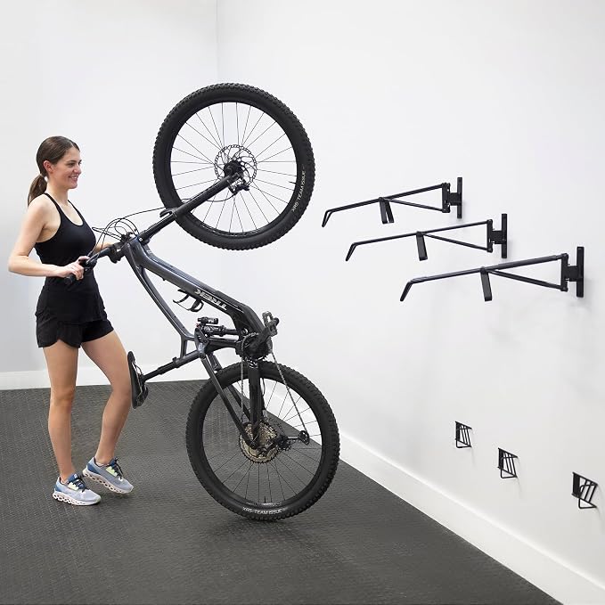 StoreYourBoard SwivelStow Road & Gravel Bike Storage 2 Pack – Heavy Duty Bike - Image 8