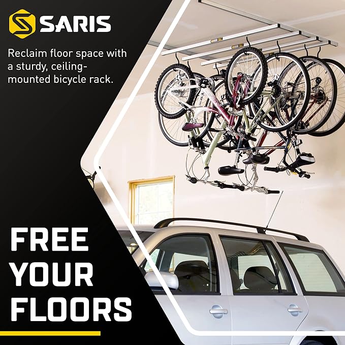 Saris Bike Storage, Cycle Glide Home Bicycle Parking, Ceiling Rack and - Image 5