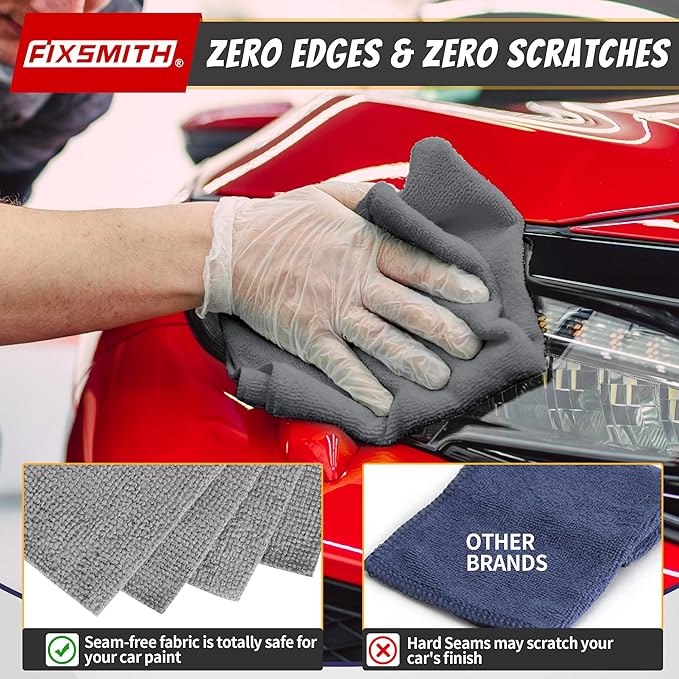 FIXSMITH Shop Towels, Microfiber Towels - Image 4
