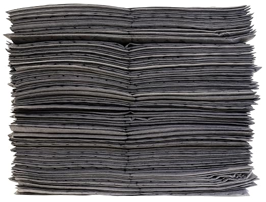 Oil-Dri L91001 15" W x 19" L Universal Middle Weight Bonded Perforated Pads - Image 2