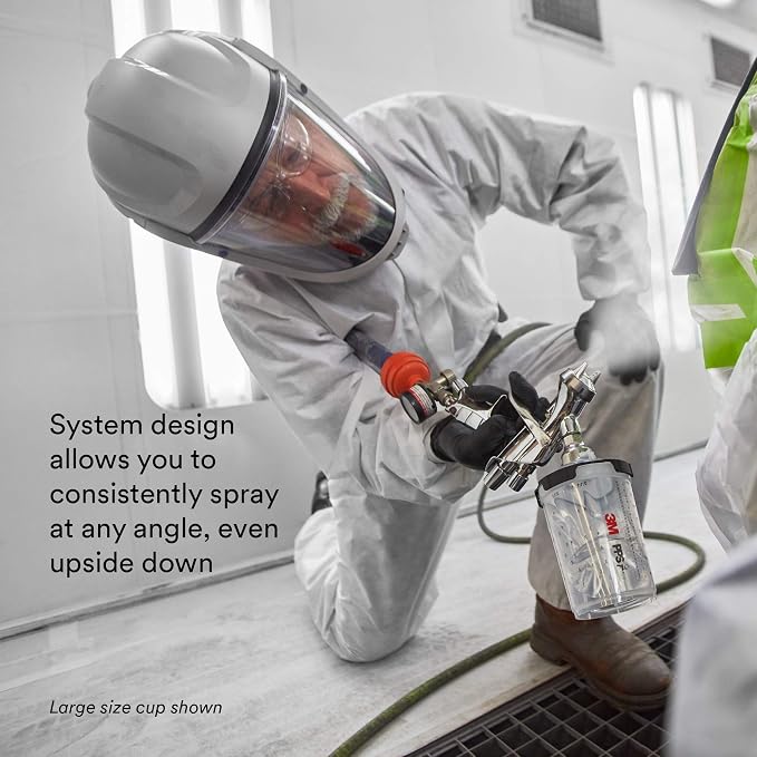 3M PPS 2.0 Paint Spray Gun System Starter Kit 26170, 13.5 Ounces, 200-micron - Image 4