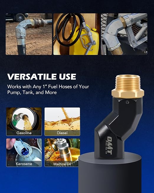 Orion Motor Tech 1" NPT Fuel Hose Nozzle Swivel - Image 6