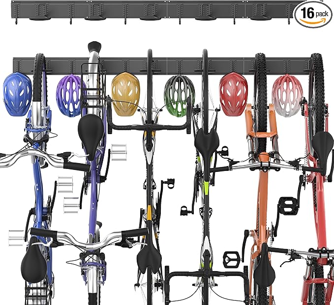 Ultrawall Bike Storage Rack, Wall Mount Bicycle Rack Vertical Bike Hanger by UltrawallGarageTools