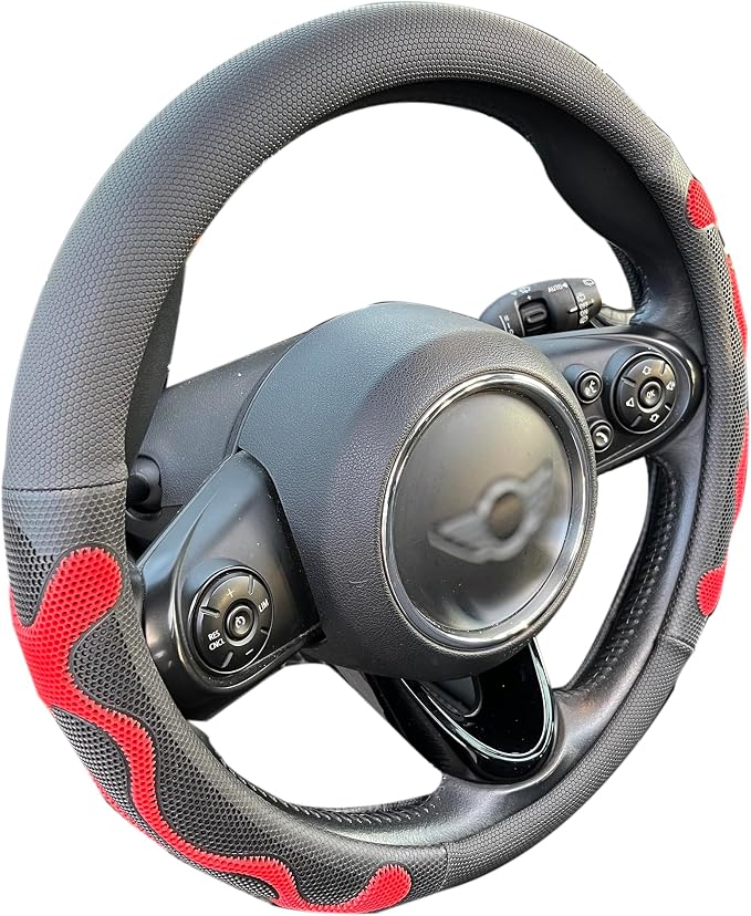 PINCTROT Large Size Comfy Grip Steering Wheel Cover, Anti-Slip Design, by PINCTROT