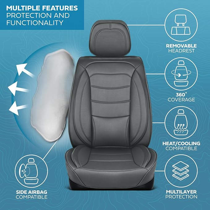 Elite Edition Faux Leather Seat Covers - Image 4