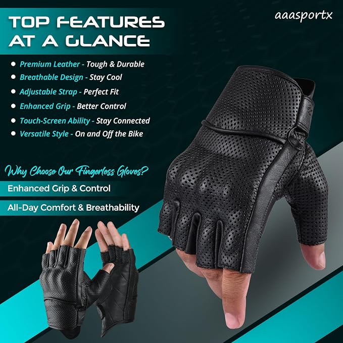 aasportx Motorcycle Gloves - Image 3