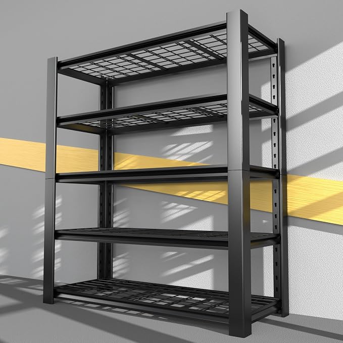 5-Tier Heavy Duty Garage Shelving Unit by Nexvrtau