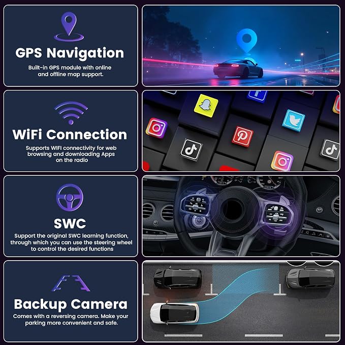 8 Core 4G+64G Car Stereo for Toyota Corolla EX 2007-2012 5G WiFi DSP/32EQ - Image 5