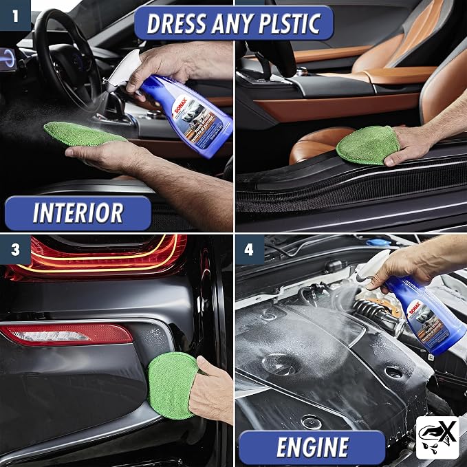 SONAX Plastic Detailer 255241 | Spray-On Protection - Image 2