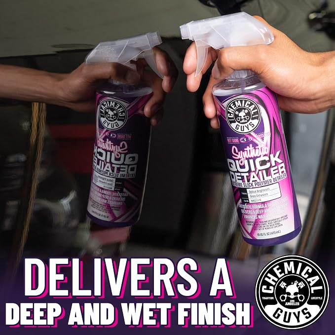 Chemical Guys WAC21116 Synthetic Quick Detailer, Extreme Slick Polymer Detailer - Image 7