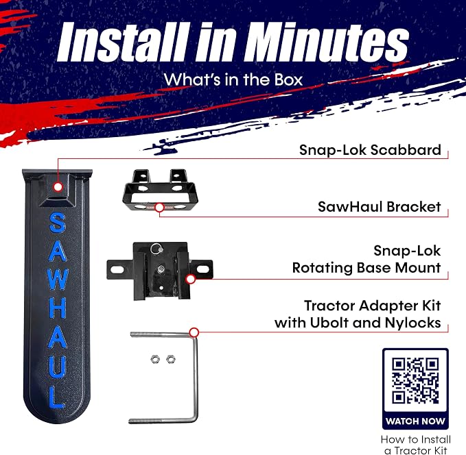 SawHaul Snap-Lok Universal Chainsaw Carrier Kit - Image 6