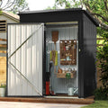 Aoxun 5x3FT Outdoor Shed Metal Storage Shed by Aoxun