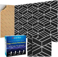 8 Pack 2-Layer Soundproof Wall Panels, 15.7 x 15.7 x 0.43 in Large Sound Proof by Staytunedforournewproduct