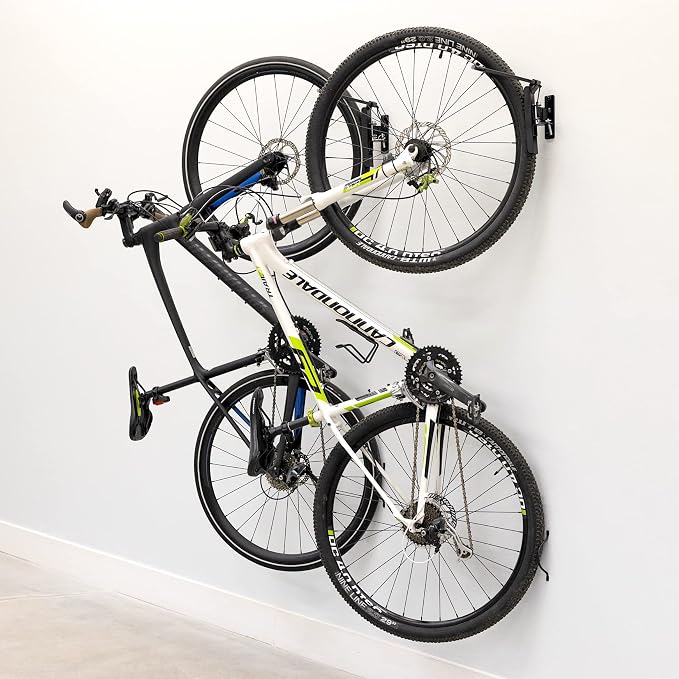 StoreYourBoard Bike Swivel Rack – Wall Mounted Garage Bike Storage, Vertical by StoreYourBoard