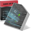 BDFHYK Cabin Air Filter with Activated Carbon Compatible with Mercedes-Benz C300 by BDFHYK