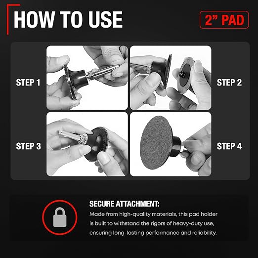 2-inch Conditioning Disc Pad Holder Assembly - Image 5