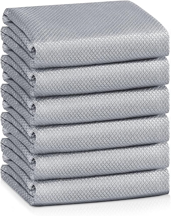 Streak Free Lint Free Microfiber Window Cleaning Cloth, Best Glass Car Shiny by VPMURUGA