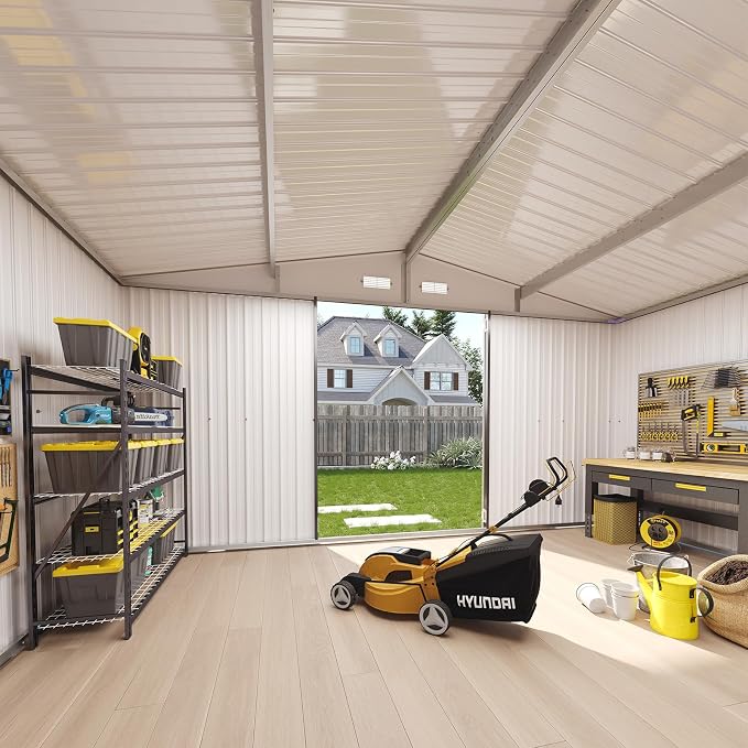 Aoxun 12x10 FT Shed Outdoor Storage Shed - Image 7
