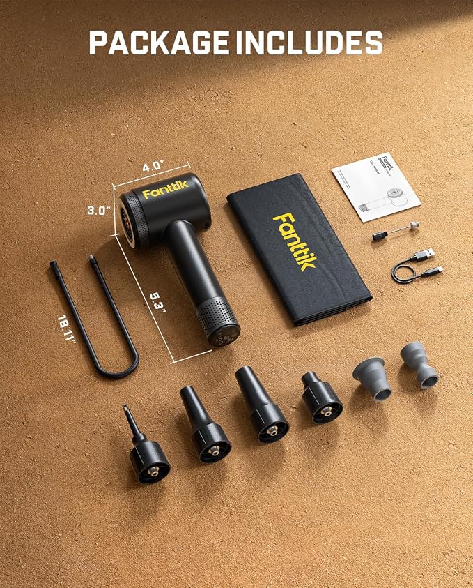 Fanttik X9 Classic Tire Inflator Portable Air Compressor - Image 9