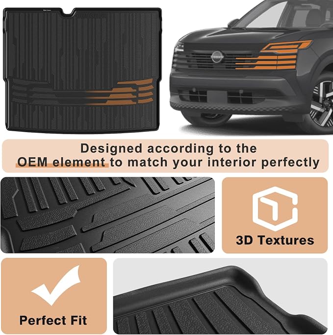 TripleAliners Trunk Mat All Weather Liners Compatible - Image 4