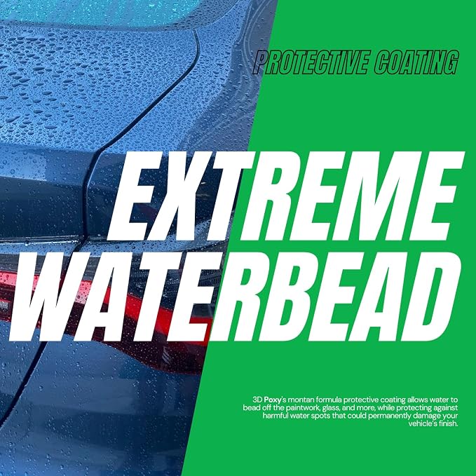 3D POXY Montan Wax Sealant – Long Lasting Hybrid Car Wax - Image 5