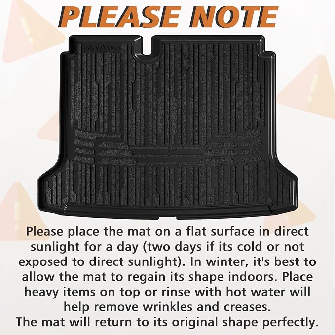 TripleAliners Trunk Mat All Weather Liners Compatible - Image 2