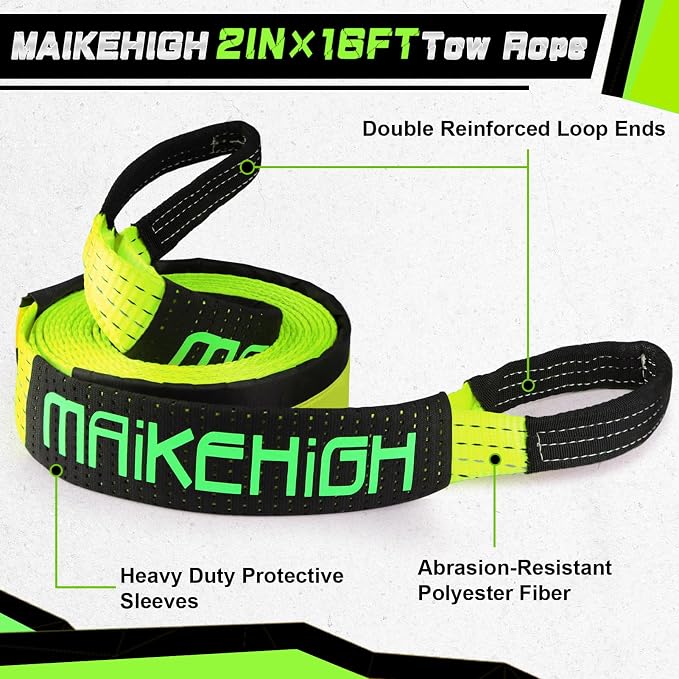 MAIKEHIGH Tow Strap Heavy Duty - Image 3