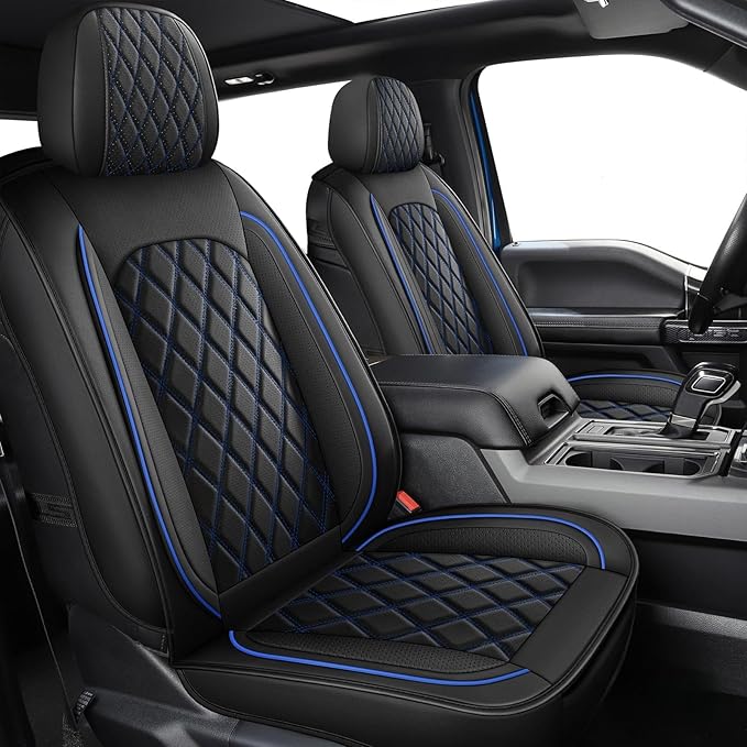 MIROZO Dodge Ram Seat Covers, Waterproof Truck Seat Covers Fits by MIROZO