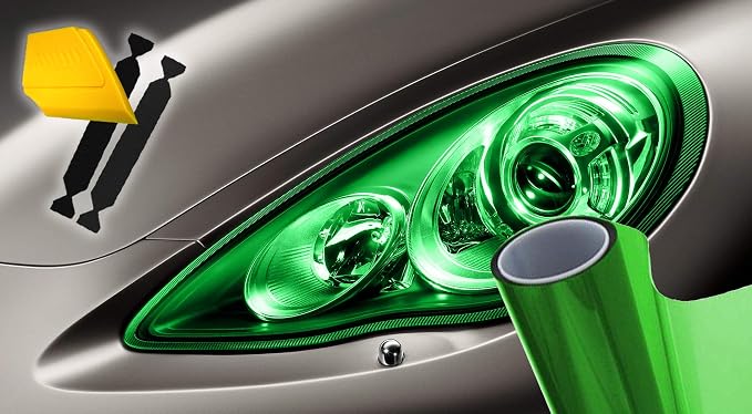 VViViD Air-Tint Extra-Wide Headlight Taillight Vinyl Tint Wrap 16 Inch x 48 by VVIVIDVINYLS