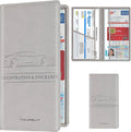 TOURSUIT Car Registration and Insurance Card Holder, Vehicle License Document by TOURSUIT