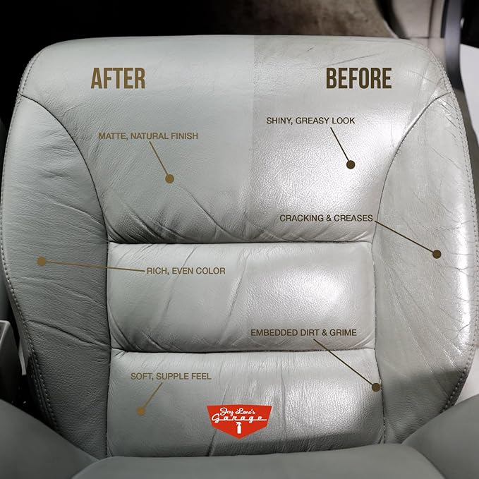 Jay Leno's Garage Leather Cleaner – Deep-Cleaning Leather Seat Cleaner - Image 4