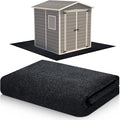 Haull Outdoor Storage Shed Floor Moat Waterproof Outdoor Carport Mat Thickened by Kedauud
