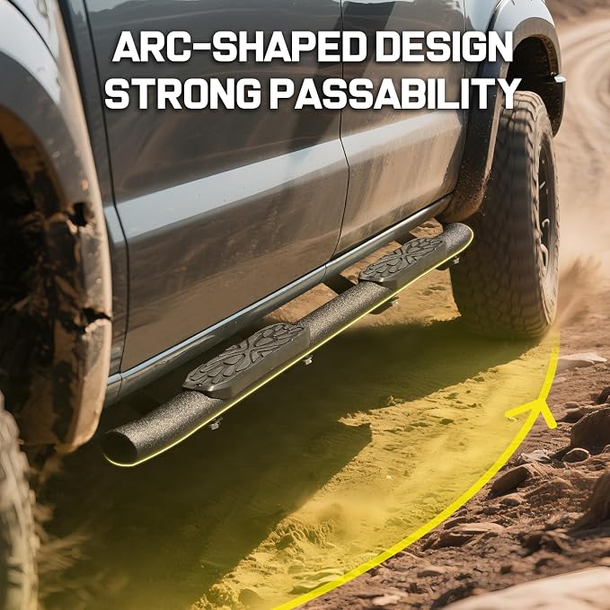 3.5 Inches Oval Tube Step Bar Running Boards Compatible - Image 7
