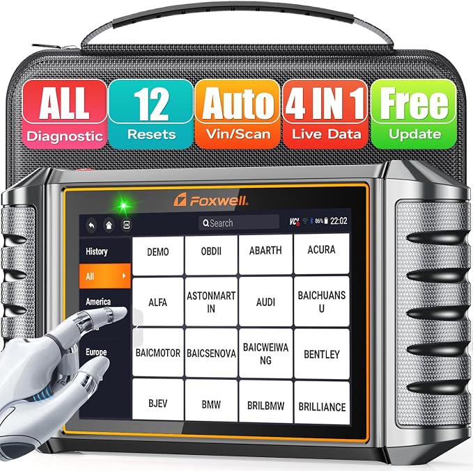 2025 FOXWELL NT726 Bidirectional Scan Tool, All System OBD2 Scanner Diagnostic by FOXWELL