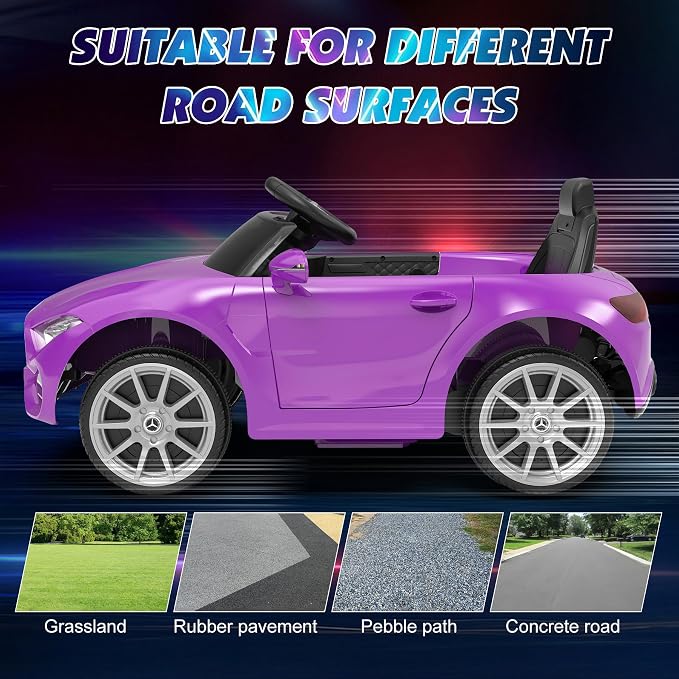 12V Kids Ride On Car with 2.4G Remote Control, Battery Powered Electric Car - Image 5