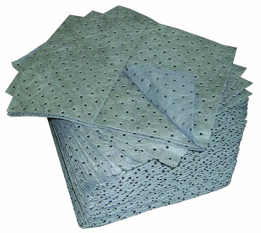Oil-Dri L90907 15" W x 19" L Universal Heavy Weight Bonded Perforated Pads - Image 2