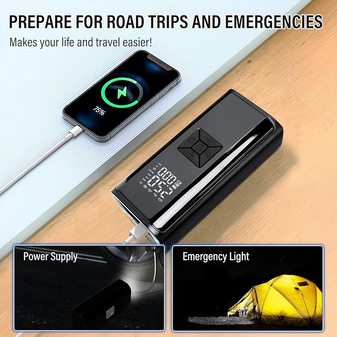 Tire Inflator Portable Air Compressor - Image 6