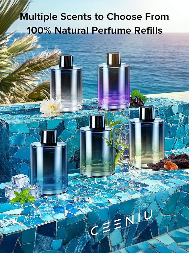 Ceeniu New Smart Car Air Freshener, 135ml Last 6 Months, Auto ON/OFF Car - Image 7