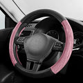 PIC AUTO Steering Wheel Cover, Silk Grain Leather Car Steering Wheel Protector by PICAUTO