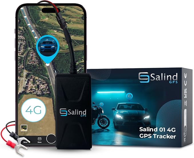 Salind 01 4G GPS Real-Time Tracker to Vehicle Battery by SalindGPSTrackers