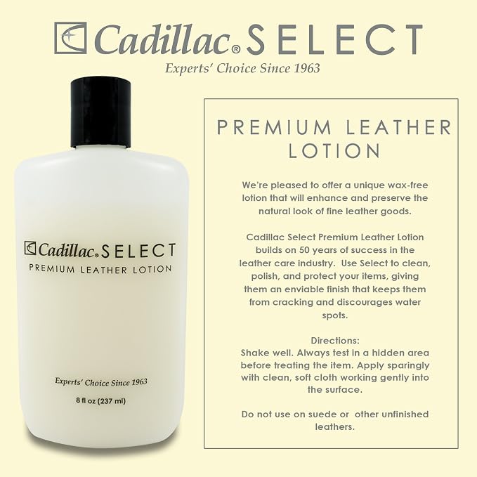 Cadillac Select Leather Lotion Cleaner and Conditioner- - Image 2