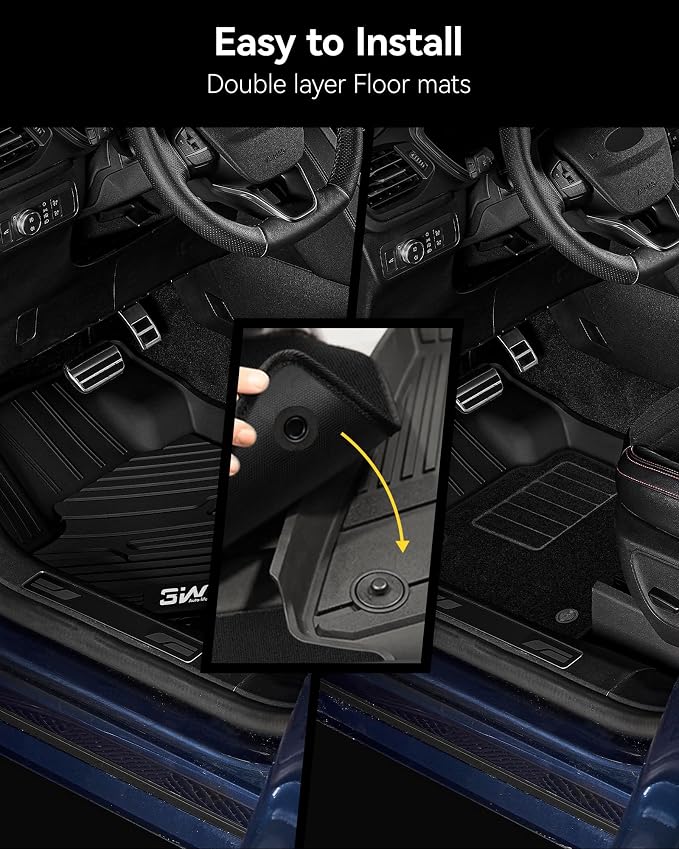 3W Floor Mats & Cargo Liner – Full Set - Image 8
